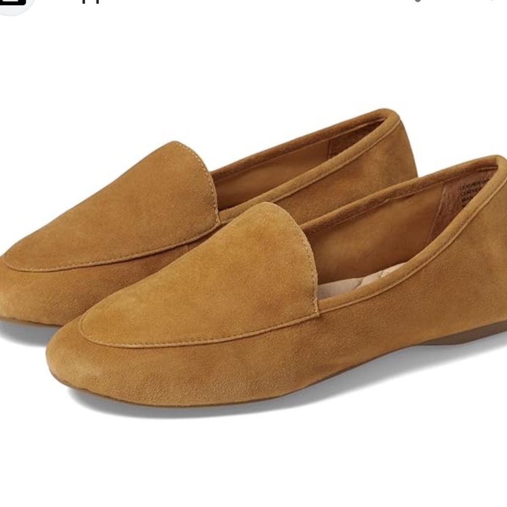 Birdies Vesper Suede Flat Women’s Shoes Toffee